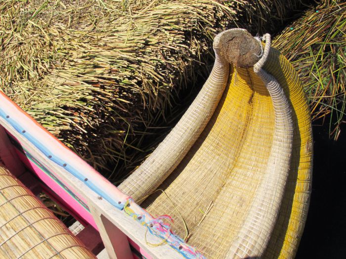 Reed boat Peru